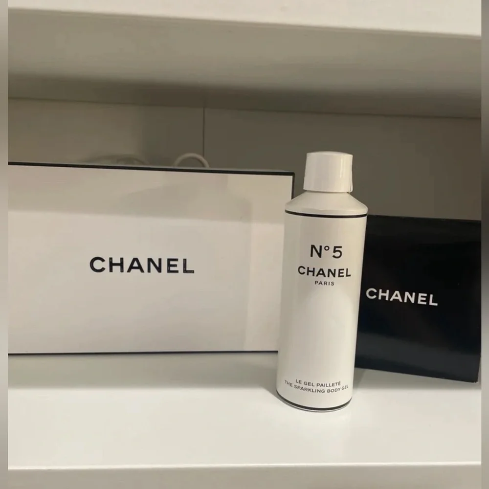 New CHANEL No 5 Factory the sparkling body gel LIMITED EDITION